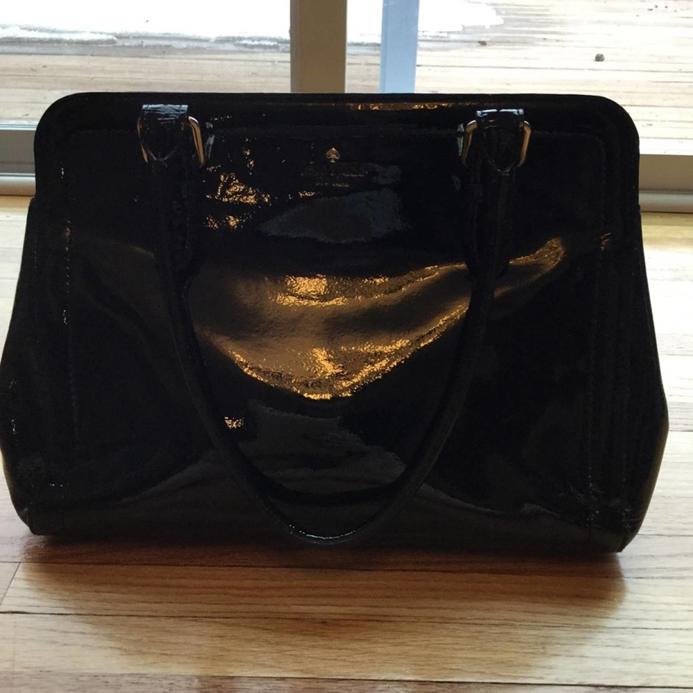 Kate Spade large polka dot interior handbag